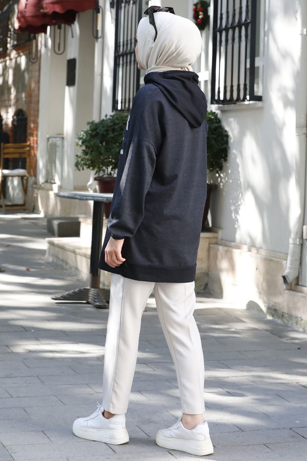 Tunik Pantolon Antrasit - 3929