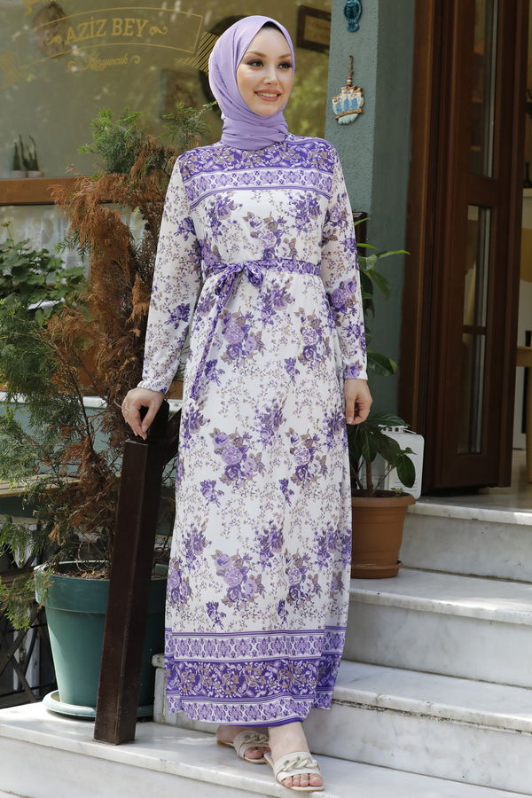 Elbise Lila - 10368