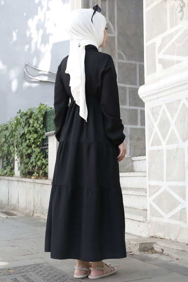Elbise Siyah - 8897
