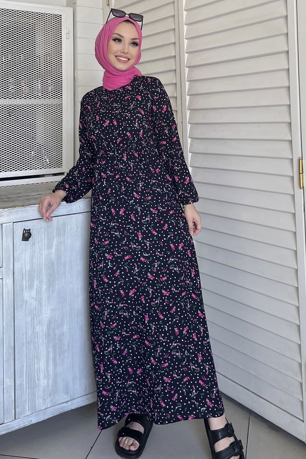 Elbise Lacivert - 10377 LACİVERT
