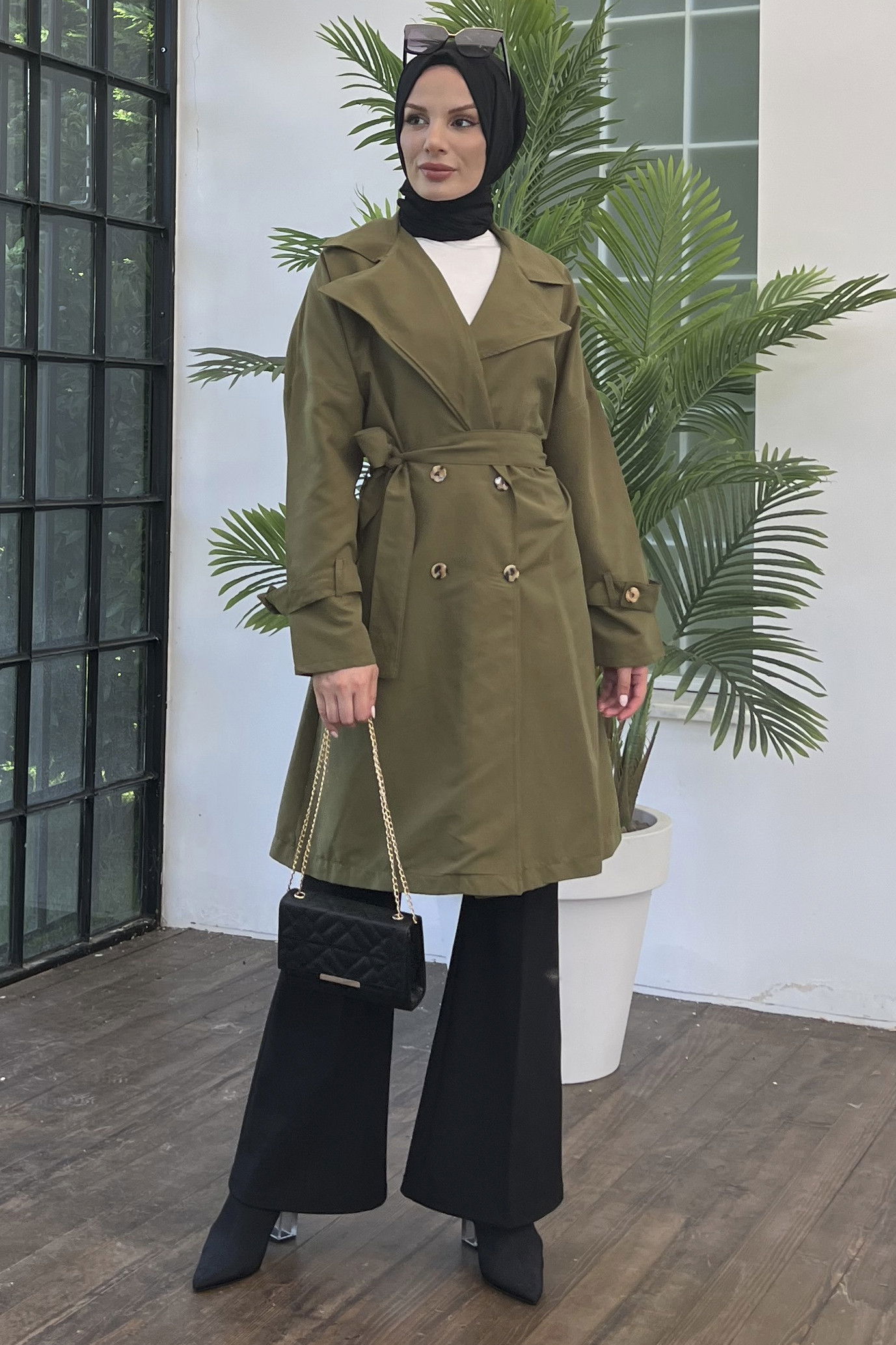 Trenckot Haki - 8898