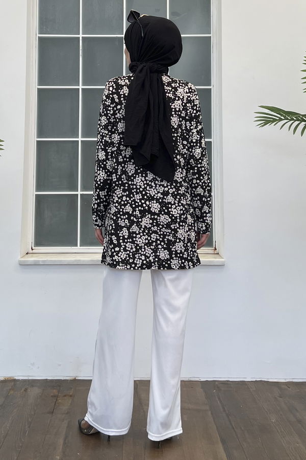 Tunik Pantolon Siyah - 10560 SİYAH