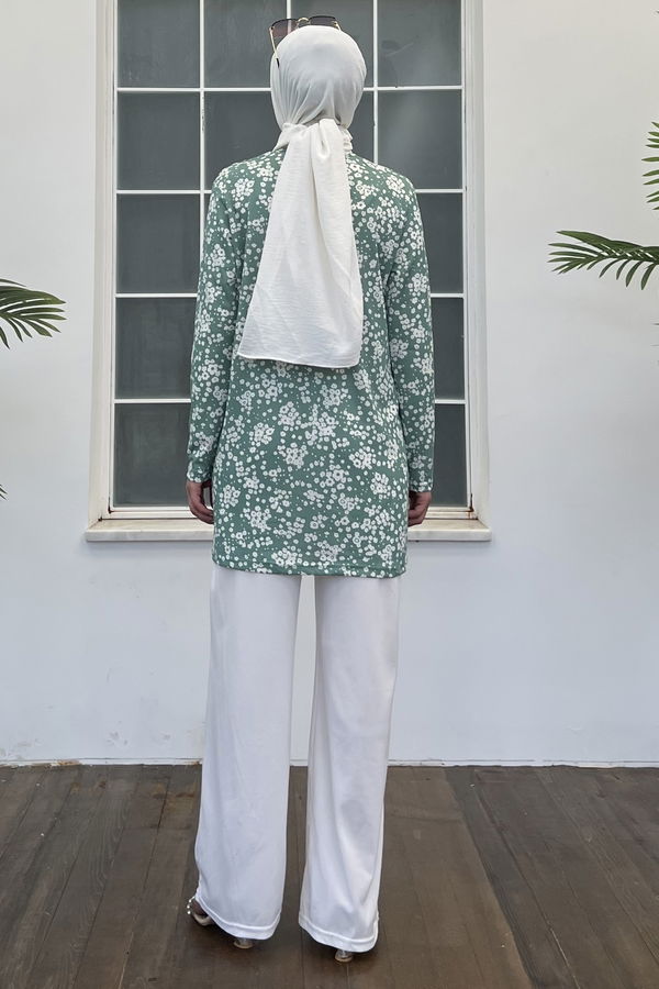 Tunik Pantolon Yeşil - 10560 YEŞİL