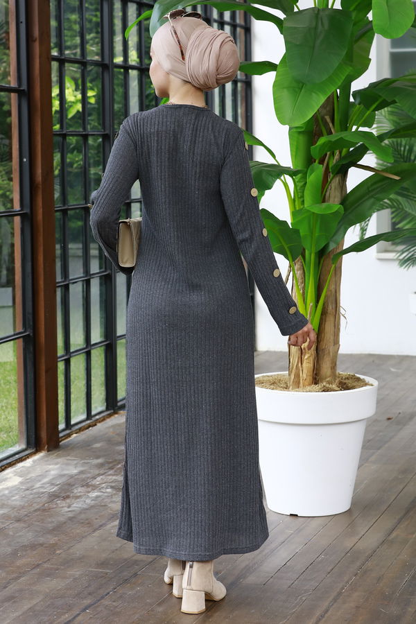 Elbıse Antrasit - 3840
