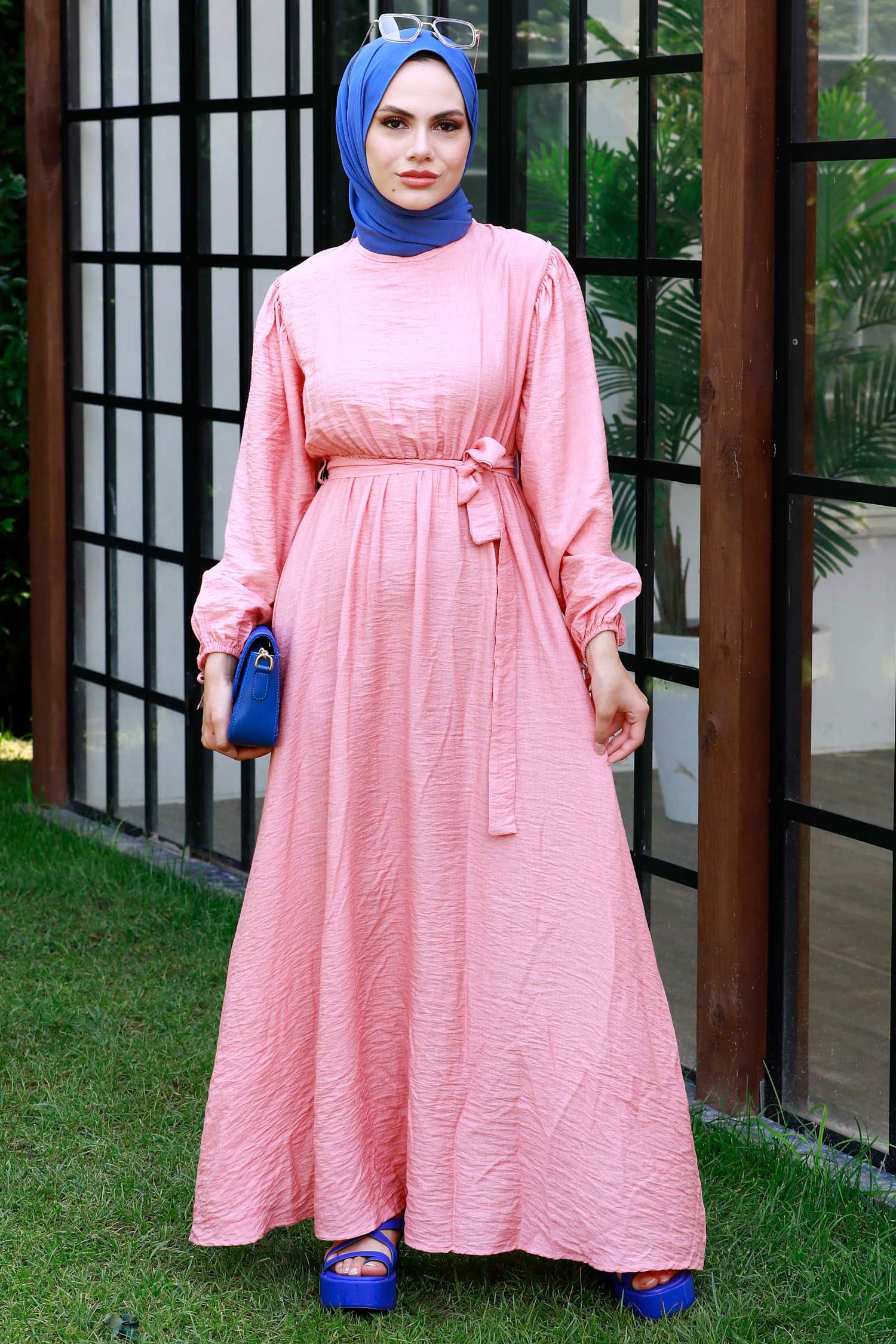 Elbise Pembe - 8890 PEMBE
