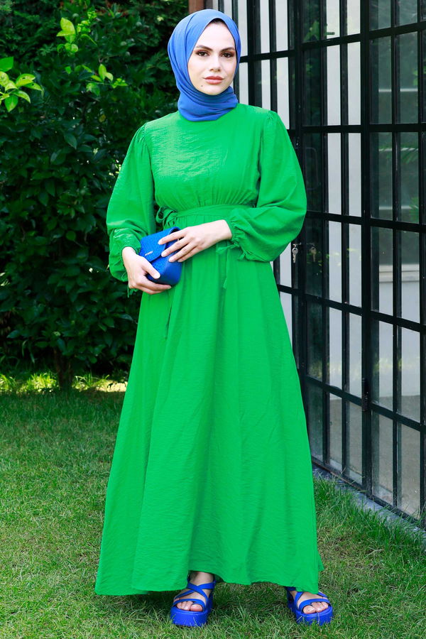 Elbise Yeşil - 8890