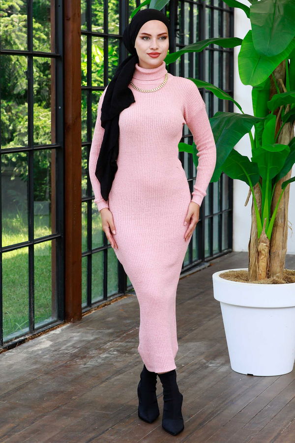 Elbise Pembe - 20868