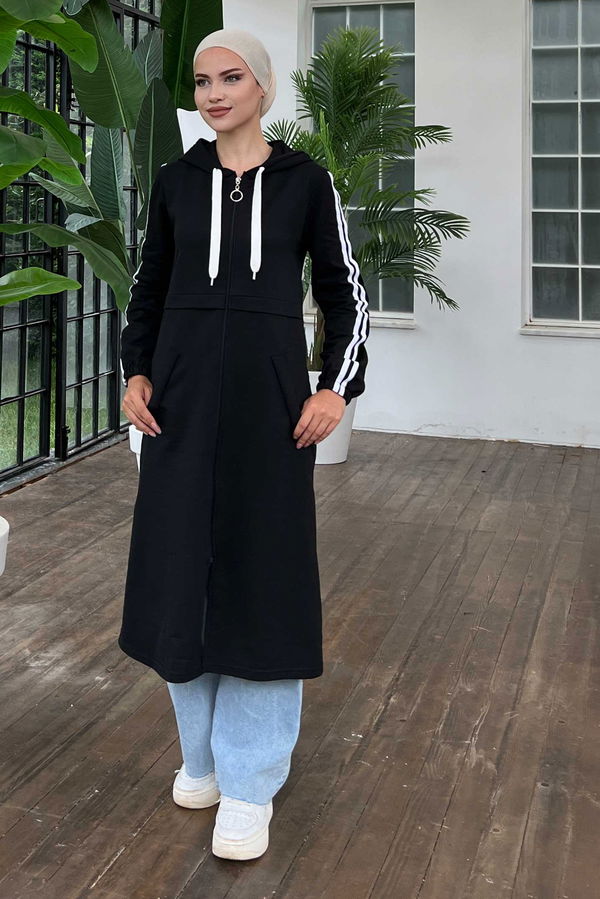 KAPSONLU KAP Siyah - 3382