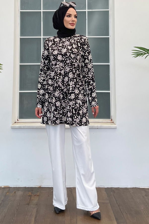 Tunik Pantolon Siyah - 10560 SİYAH