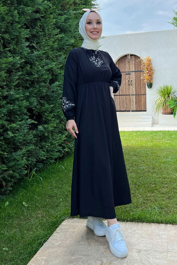 Elbise Siyah - 10302