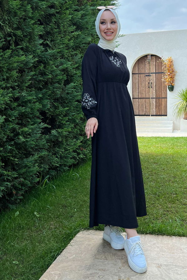 Elbise Siyah - 10302
