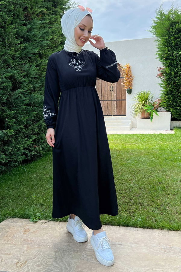 Elbise Siyah - 10302