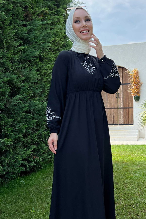 Elbise Siyah - 10302