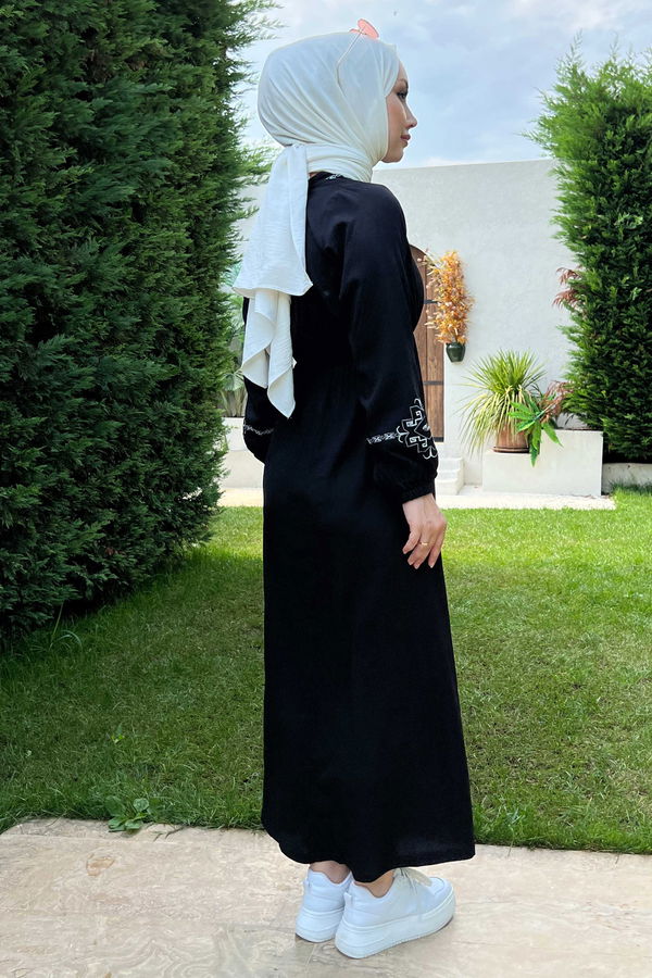 Elbise Siyah - 10302