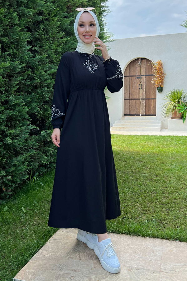 Elbise Siyah - 10302