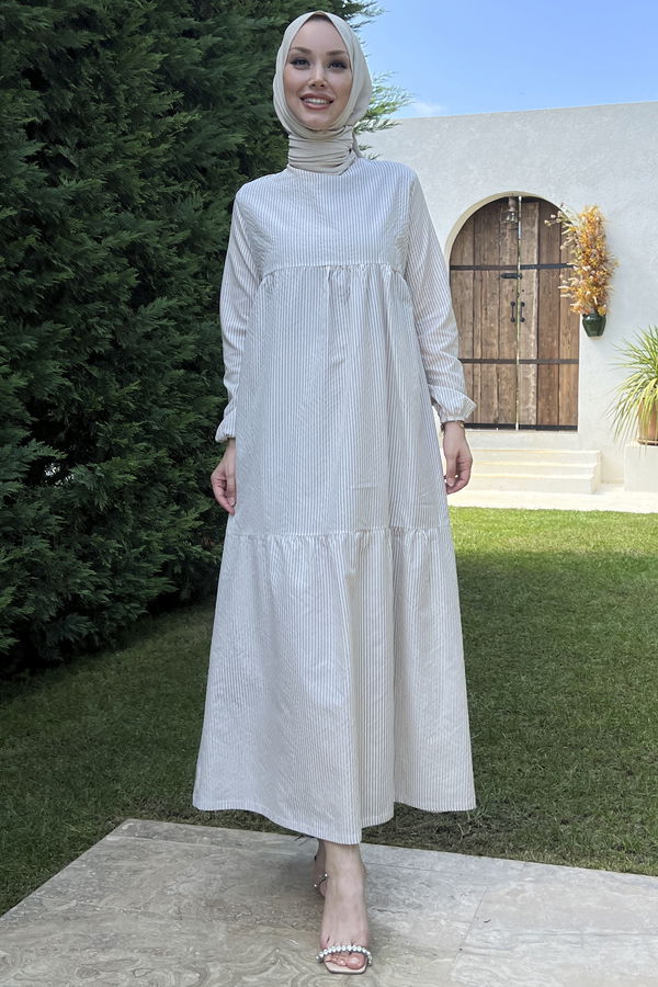 Elbise Bej - 10415