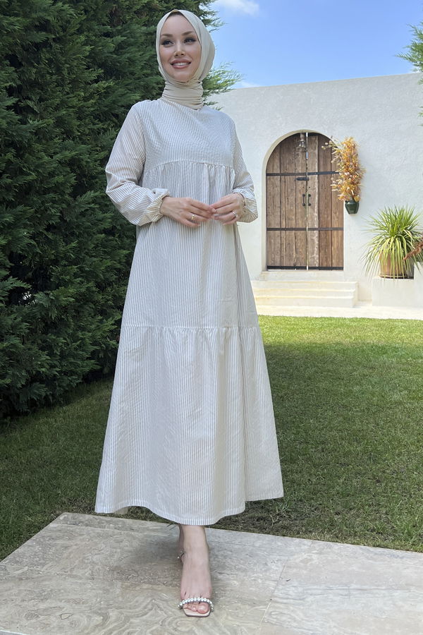 Elbise Bej - 10415