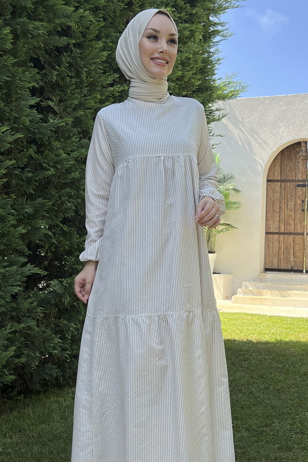 Elbise Bej - 10415