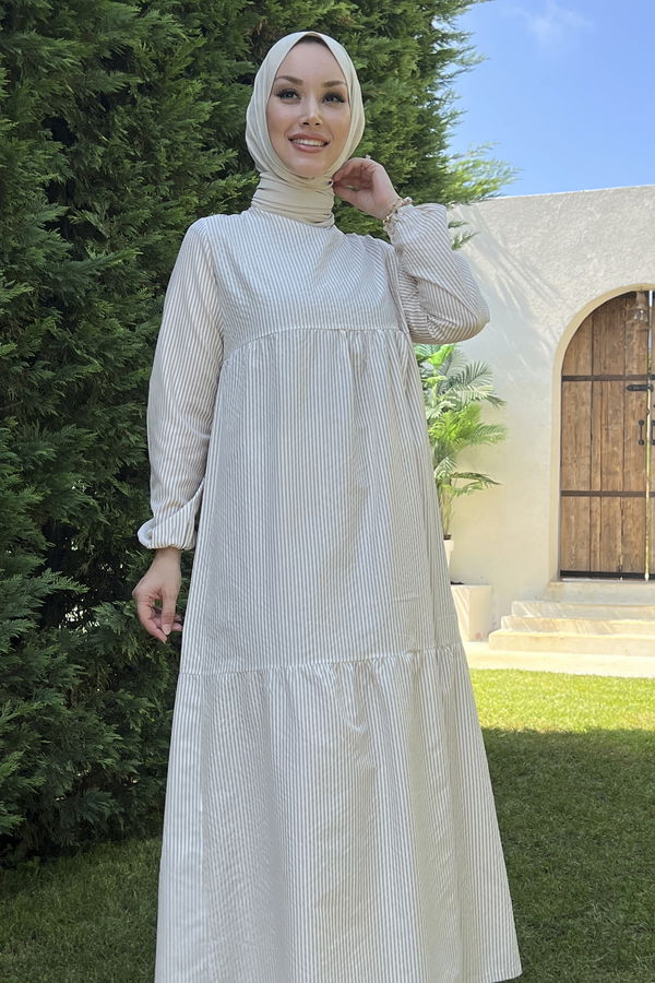 Elbise Bej - 10415