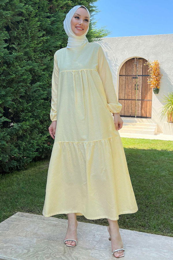 Elbise Sarı - 10415