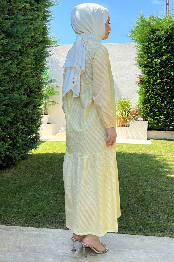 Elbise Sarı - 10415