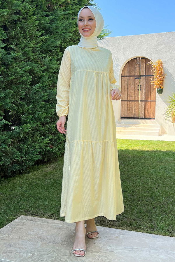 Elbise Sarı - 10415