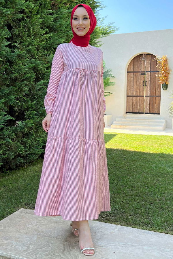 Elbise Kırmızı - 10415