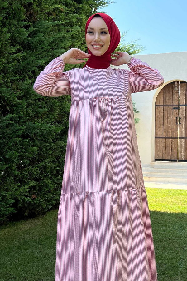 Elbise Kırmızı - 10415