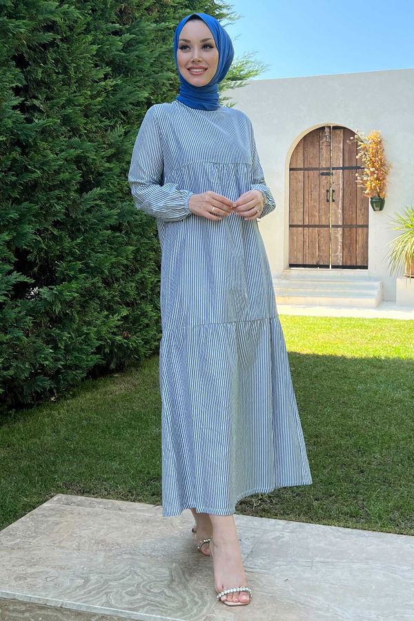 Elbise Lacivert - 10415 LACİVERT