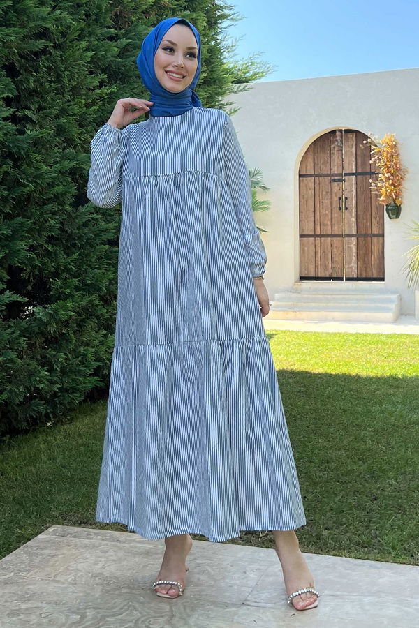 Elbise Lacivert - 10415 LACİVERT