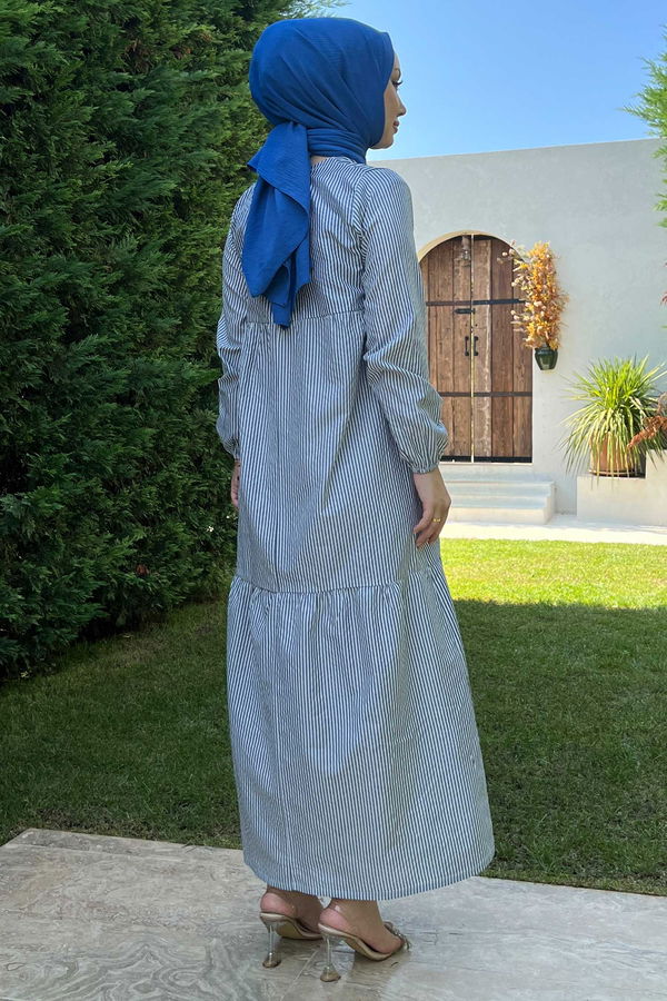 Elbise Lacivert - 10415 LACİVERT