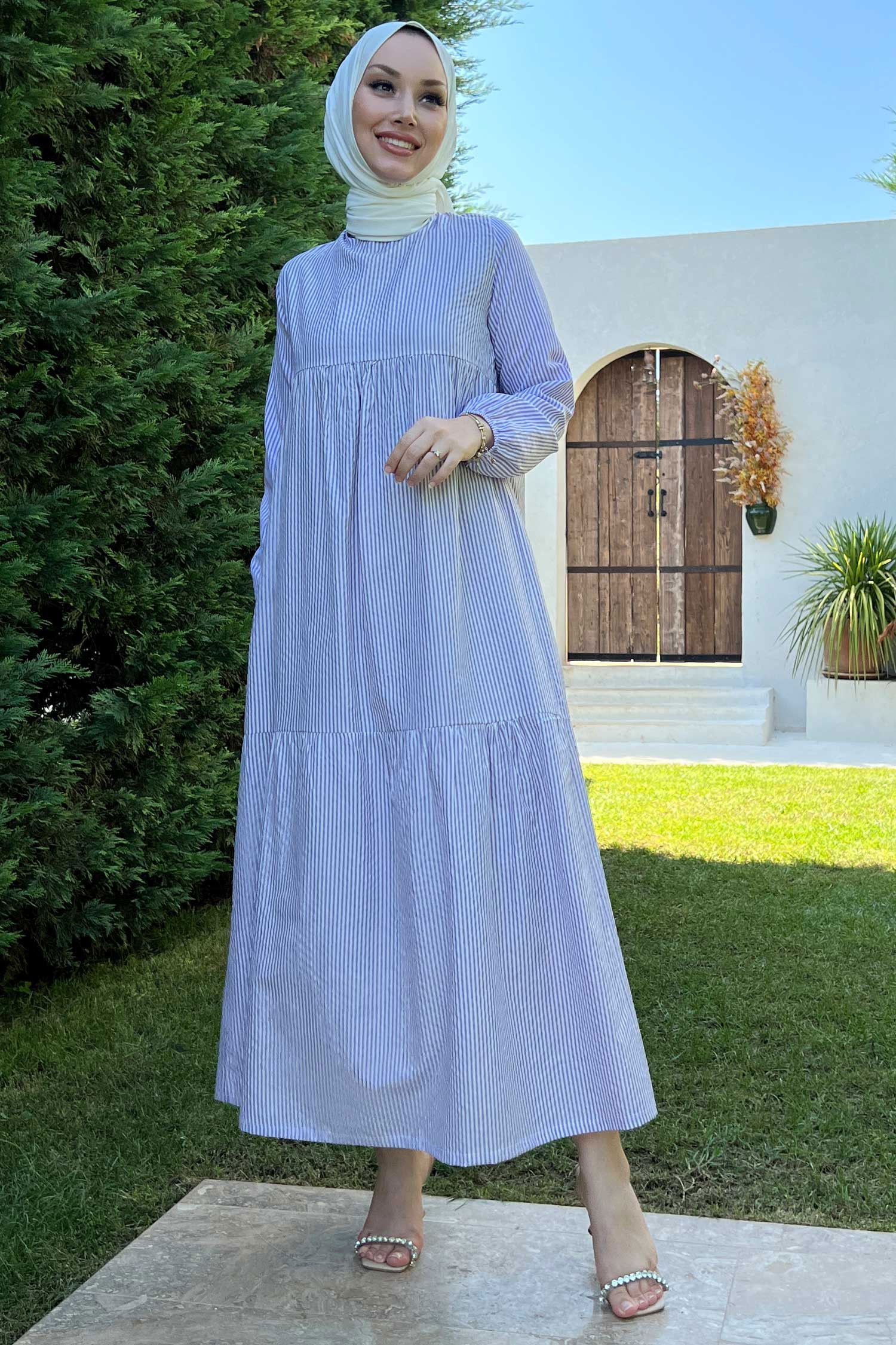 Elbise Lila - 10415