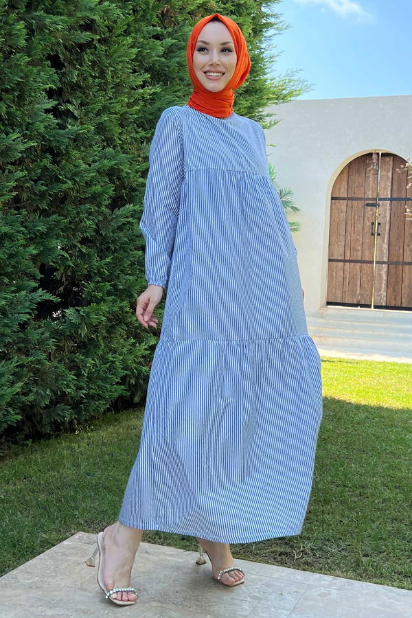 Elbise Mavi - 10415