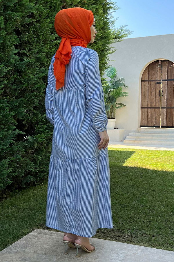 Elbise Mavi - 10415