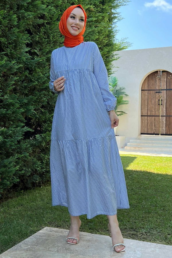 Elbise Mavi - 10415