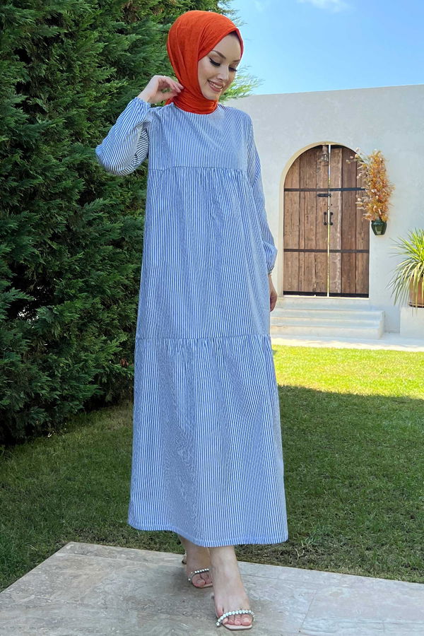 Elbise Mavi - 10415