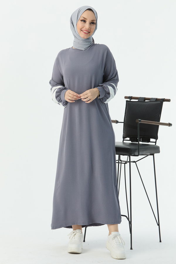 Elbise Gri - 10365 GRİ
