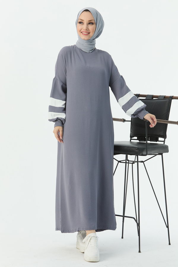 Elbise Gri - 10365 GRİ