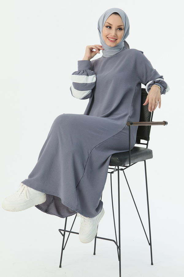 Elbise Gri - 10365 GRİ
