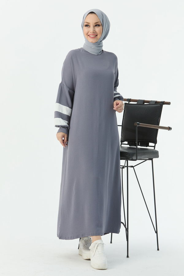 Elbise Gri - 10365 GRİ