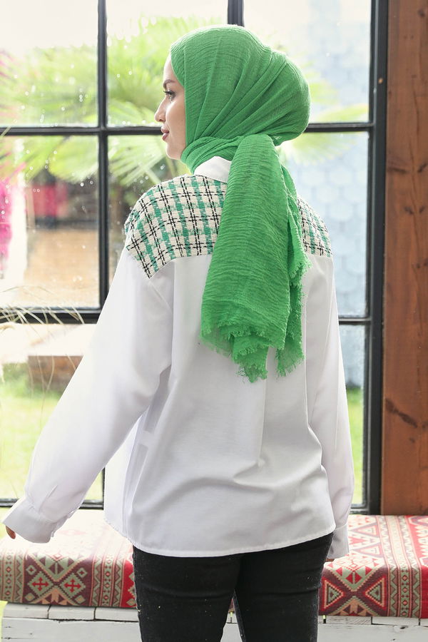Gömlek Yeşil - 21507 YEŞİL