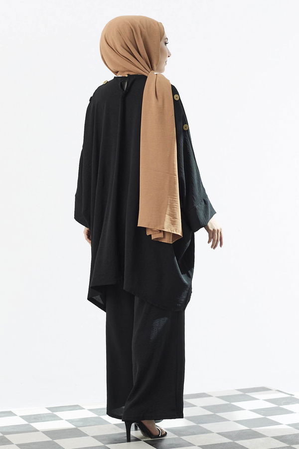 Tunik Pantolon Siyah - 10552 SİYAH