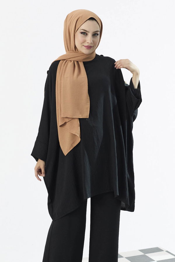 Tunik Pantolon Siyah - 10552 SİYAH