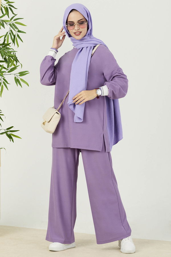 Tunik Pantolon Lila - 11004