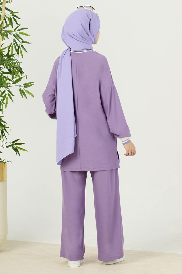 Tunik Pantolon Lila - 11004