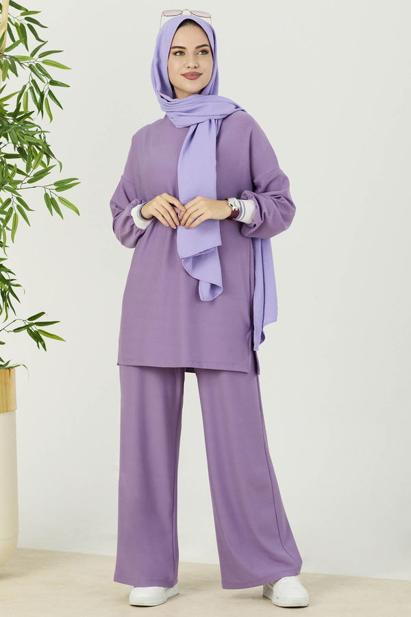 Tunik Pantolon Lila - 11004
