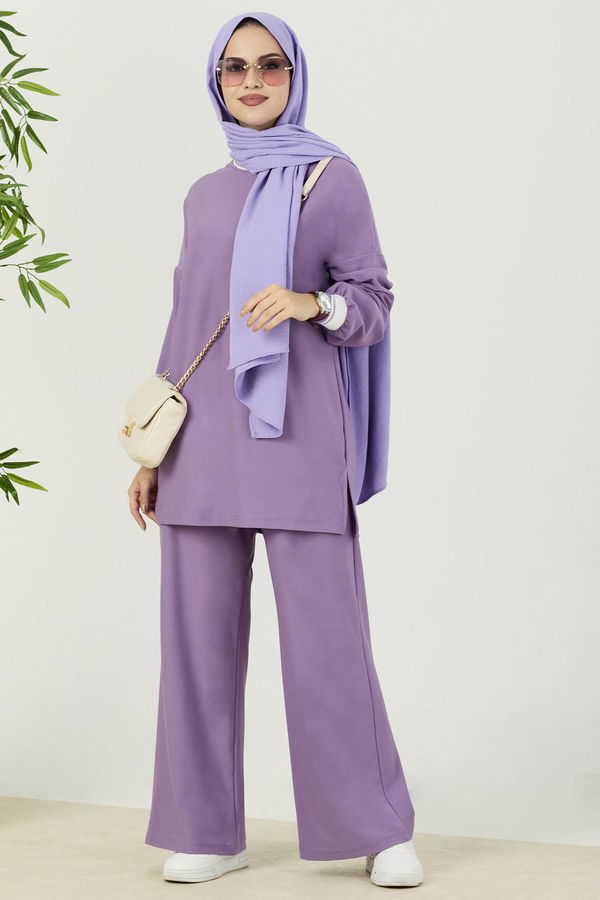 Tunik Pantolon Lila - 11004