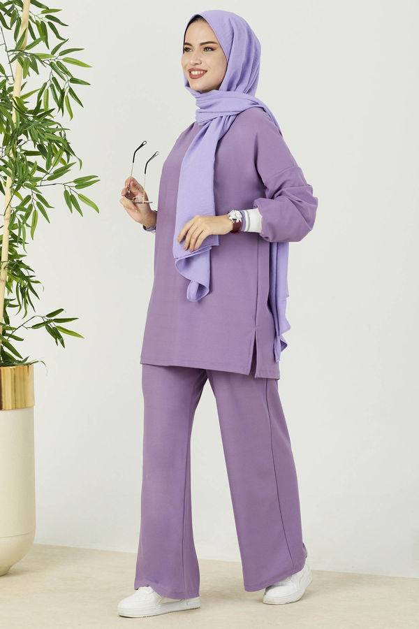 Tunik Pantolon Lila - 11004