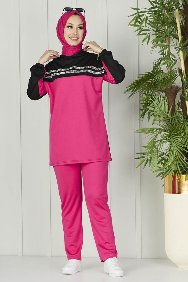 Tunik Pantolon Fuşya - 11058
