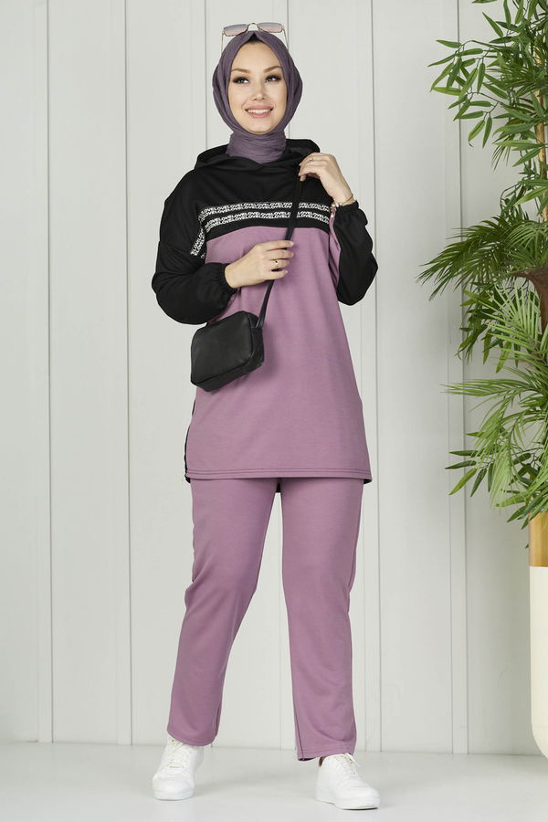 Tunik Pantolon Lila - 11058